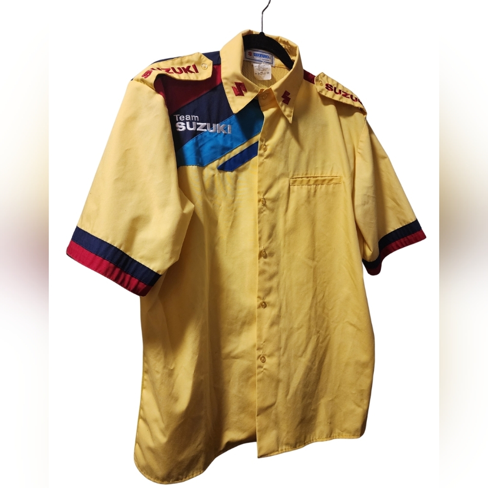 Men's Yellow Team Suzuki Shirt